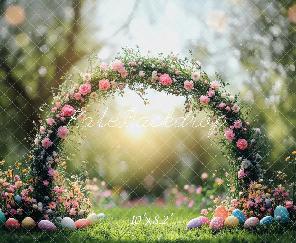 Kate Easter Garden Flower Arch Backdrop Designed by Patty Roberts