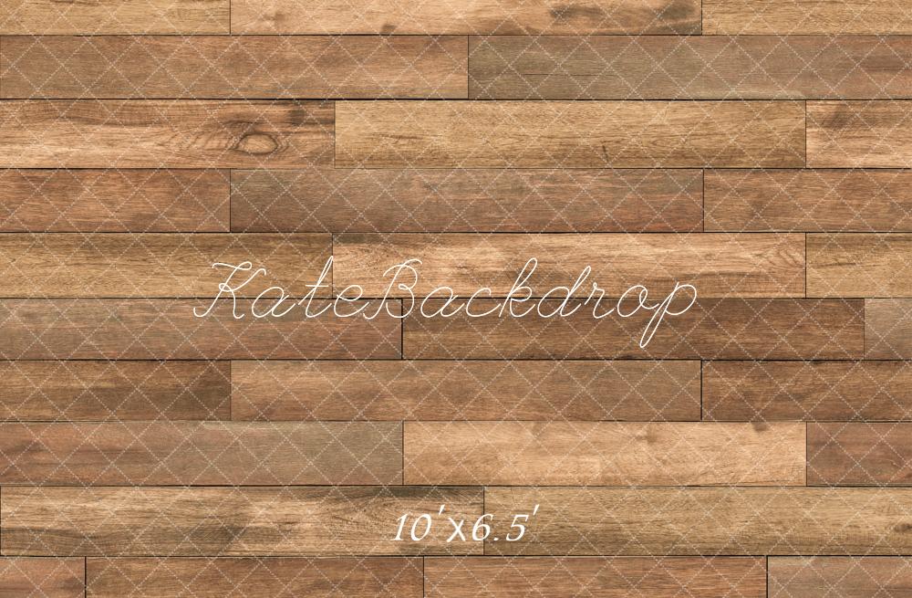 Kate Brown Wooden Floor Backdrop Designed by Kate Image