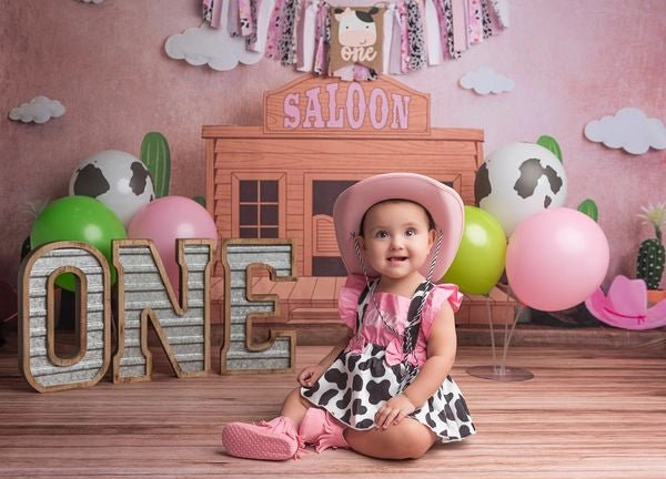 Kate Cowgirl Saloon Backdrop Designed by Megan Leigh Photography