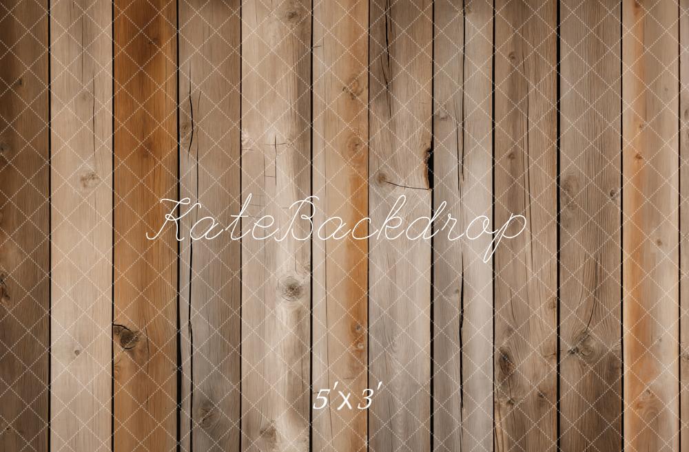 Kate Brown Old Wooden Floor Backdrop Designed by Kate Image