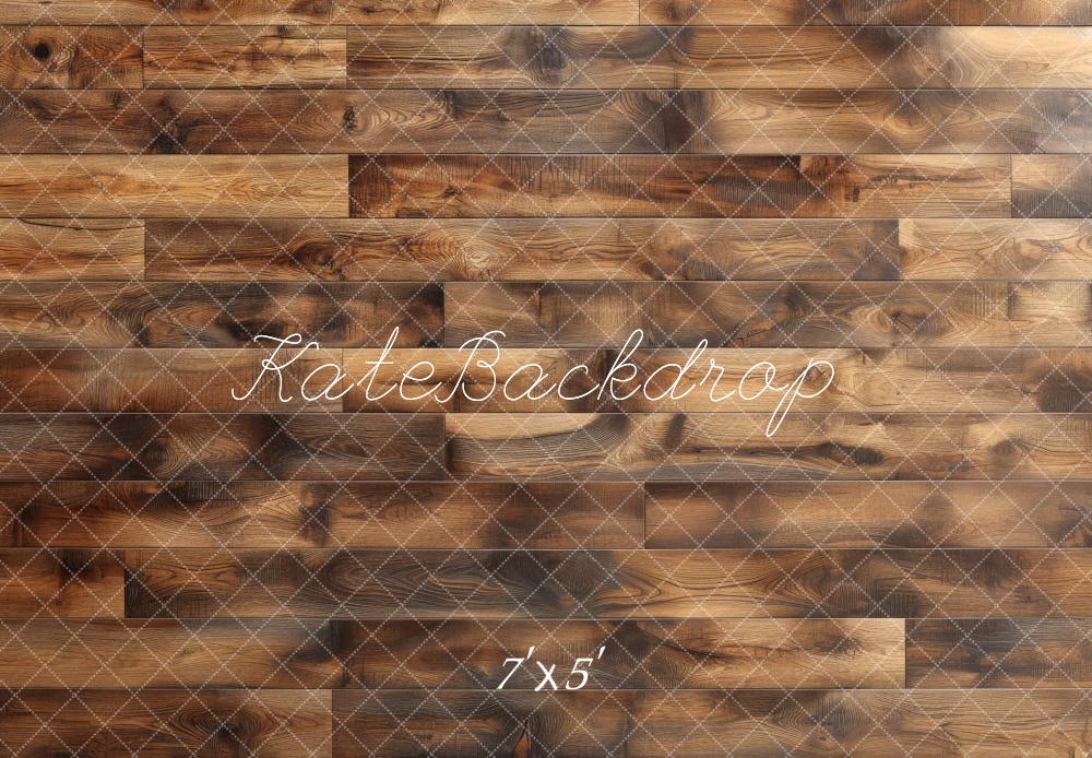 TEST Kate Brown Retro Wood Floor Backdrop Designed by Mini MakeBelieve