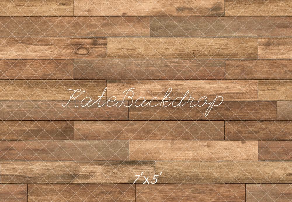 Kate Brown Wooden Floor Backdrop Designed by Kate Image