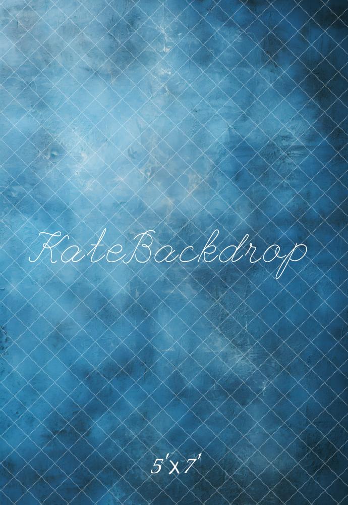 Kate Blue Abstract Texture Backdrop Designed by GQ