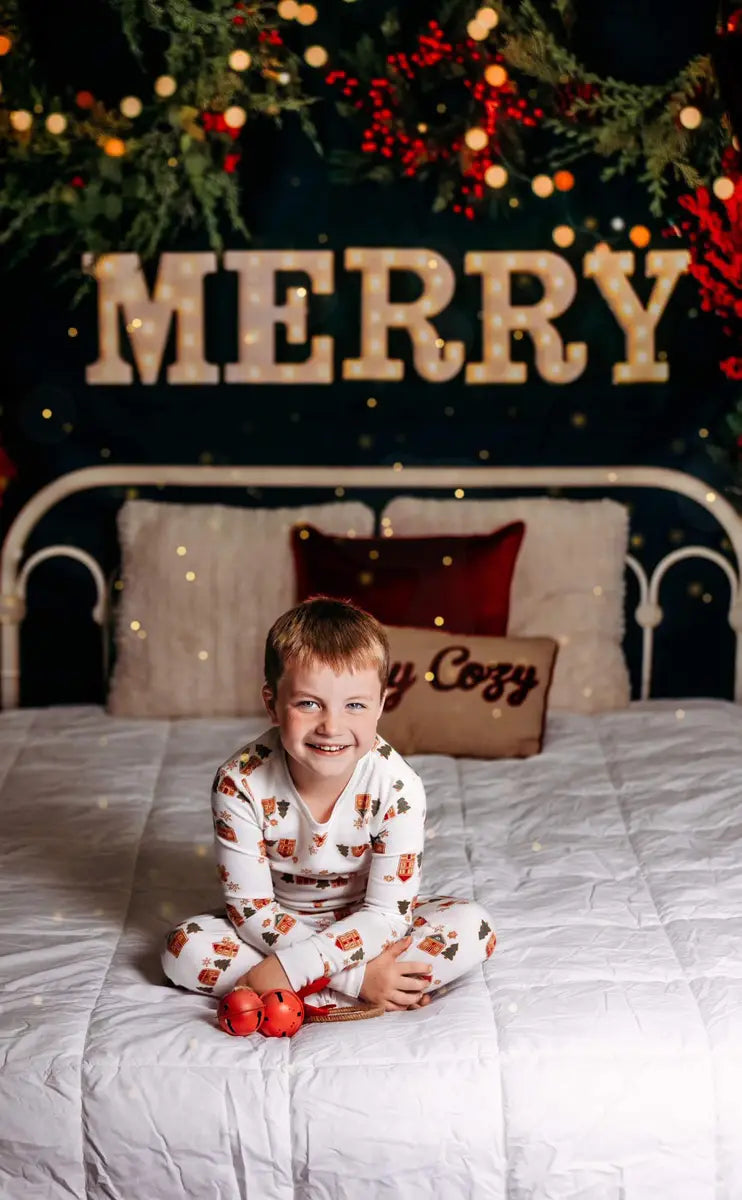 Kate Merry Christmas Backdrop Sparkle Headboard Designed By Mandy Ringe Photography