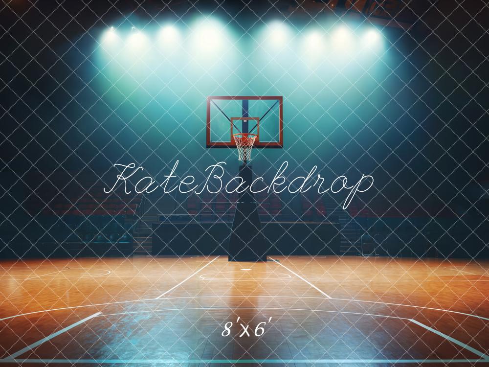 Kate Basketball Court Spotlight Backdrop Designed by Emetselch