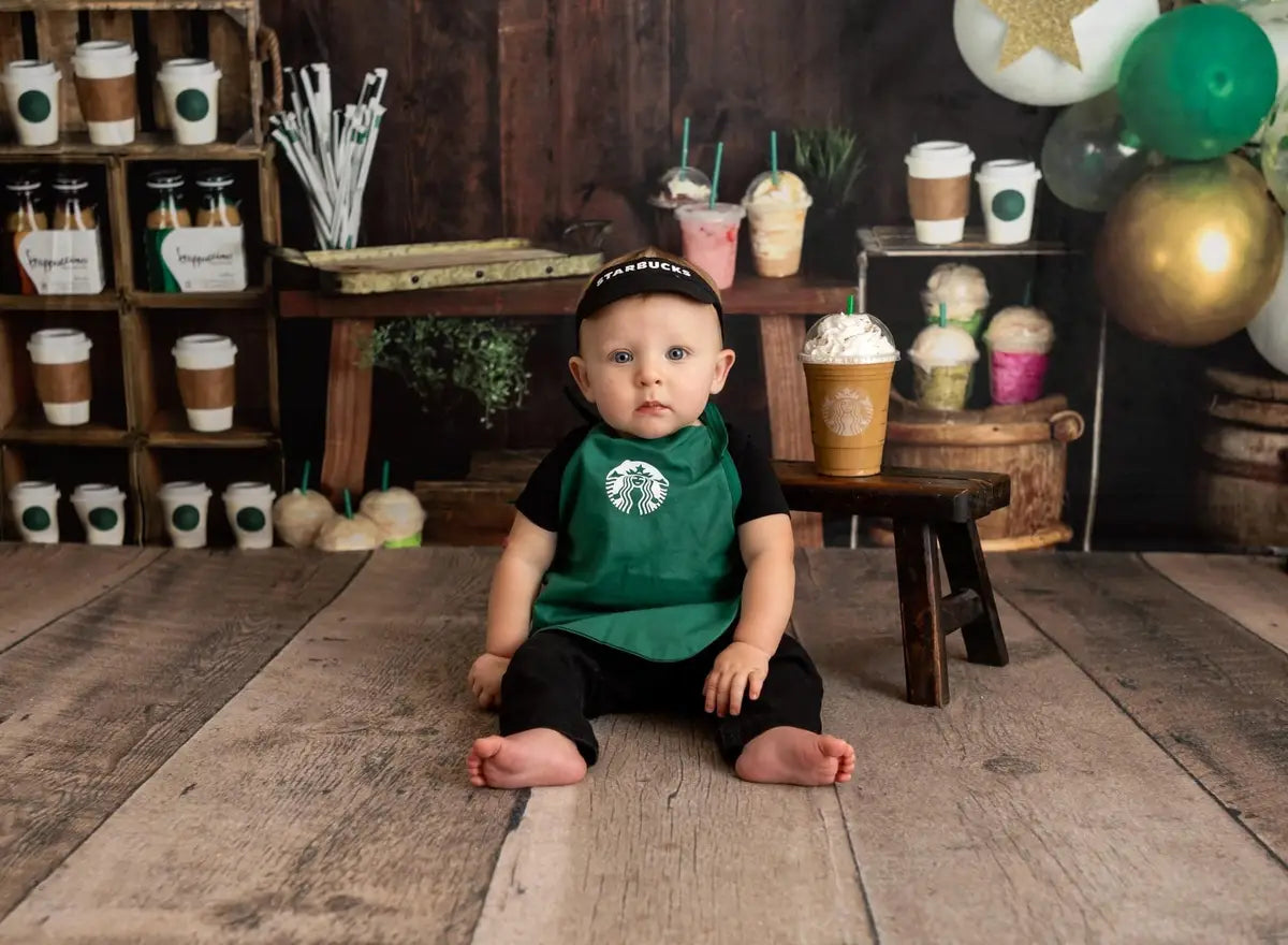 Fondo de la cafetería diseñado por Mandy Ringe Fotografía (solo envíos a Canadá)