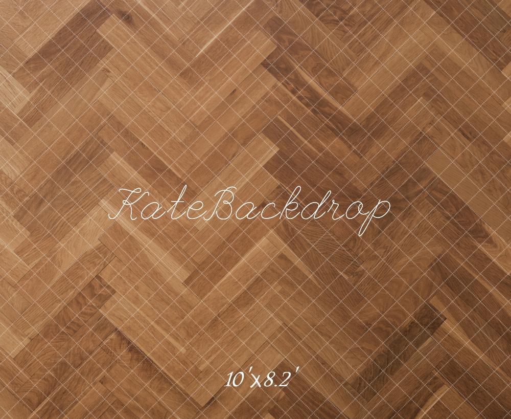 TEST Kate Brown Herringbone Floor Backdrop Designed by Kate Image