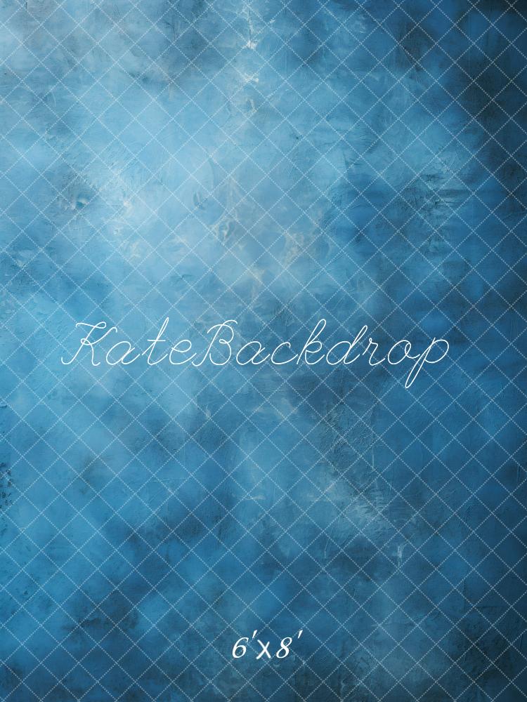 Kate Blue Abstract Texture Backdrop Designed by GQ