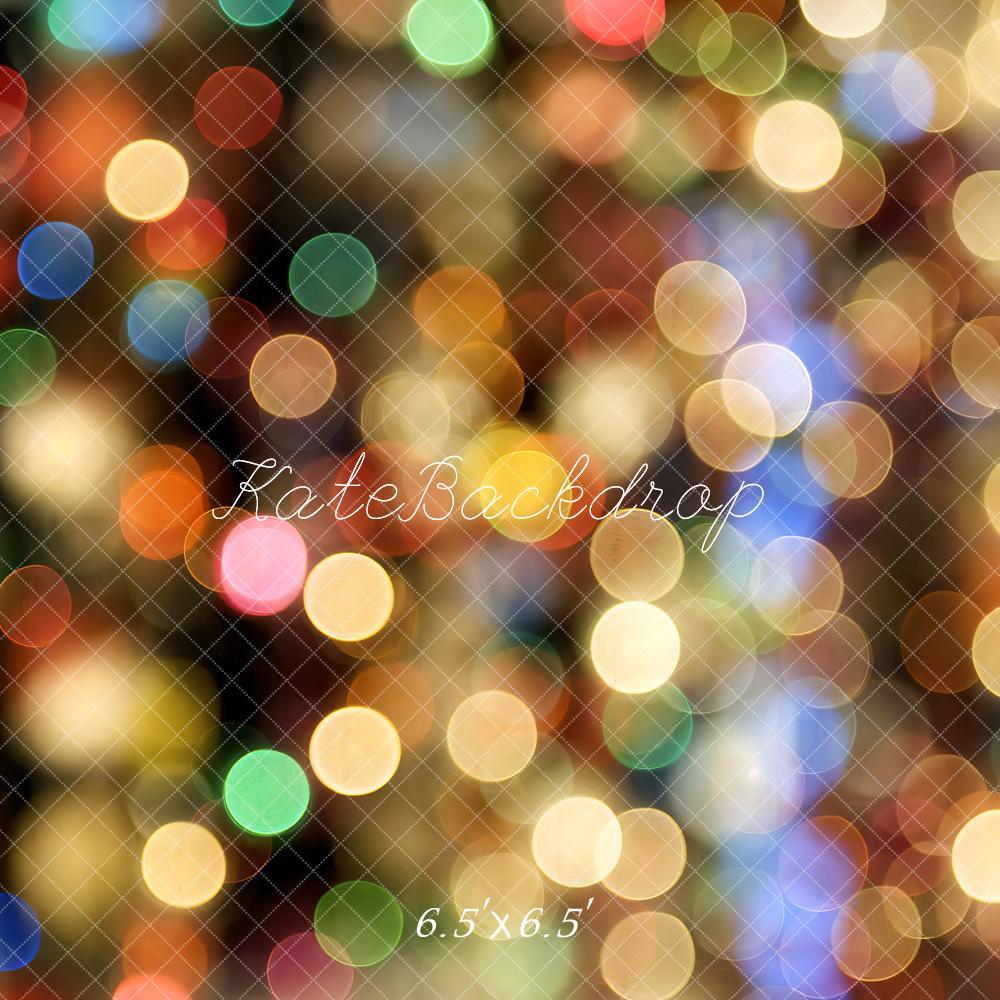 Kate Colorful Bokeh Lights Backdrop Designed by Emetselch