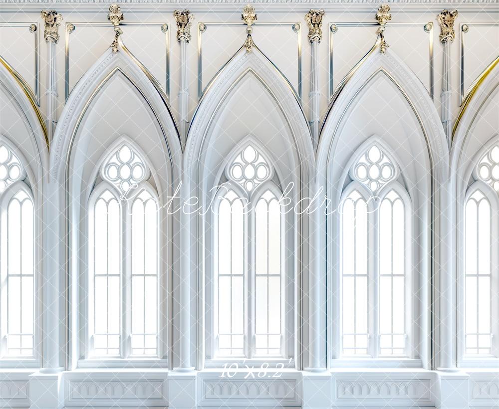 Kate Gothic Cathedral Wedding Backdrop Designed by Mini MakeBelieve