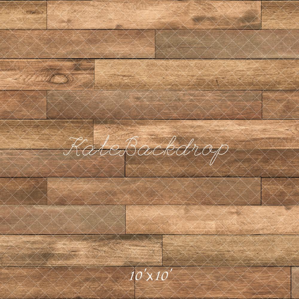 Kate Brown Wooden Floor Backdrop Designed by Kate Image