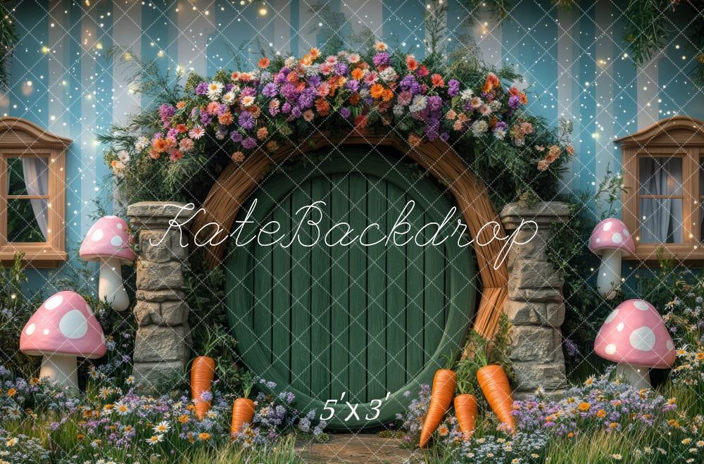 Kate Easter Fantasy Hobbit House Backdrop Designed by Mini MakeBelieve