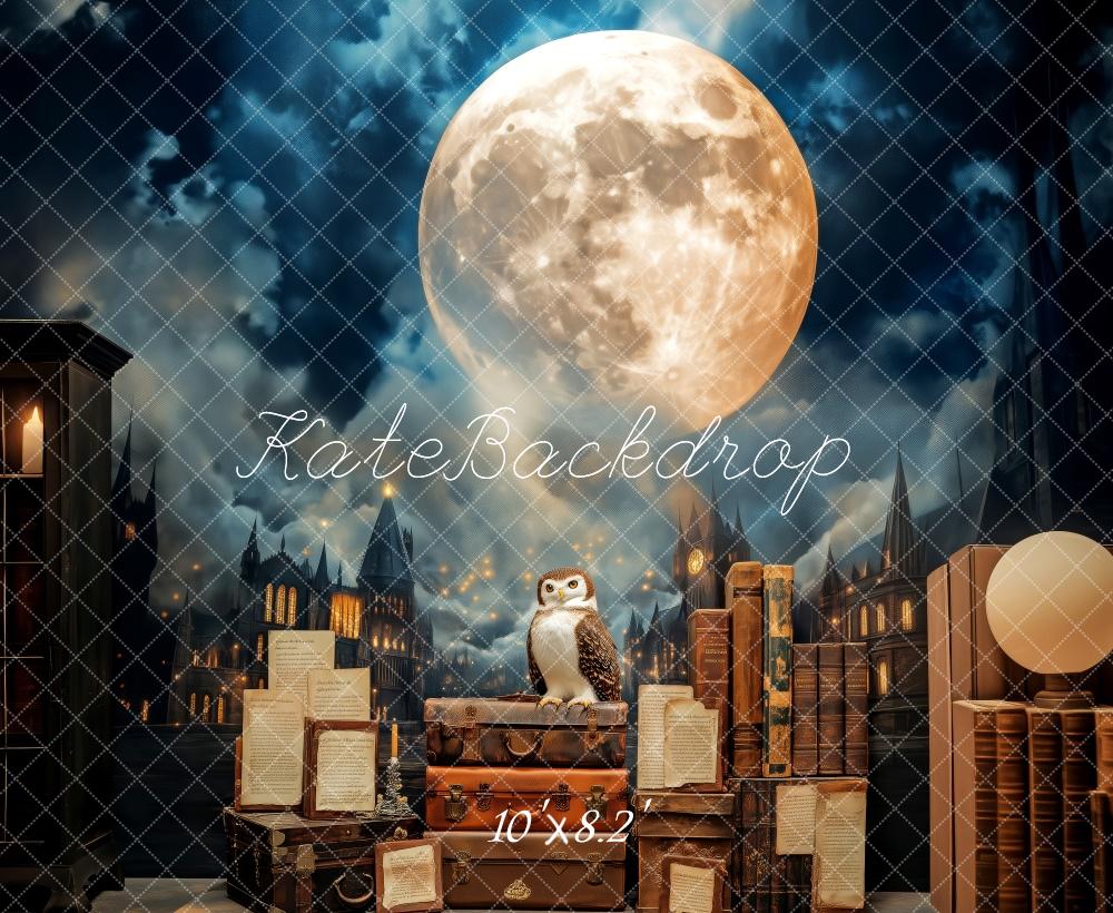 TEST Kate Magical Owl Moonlight World Backdrop Designed by Patty Roberts