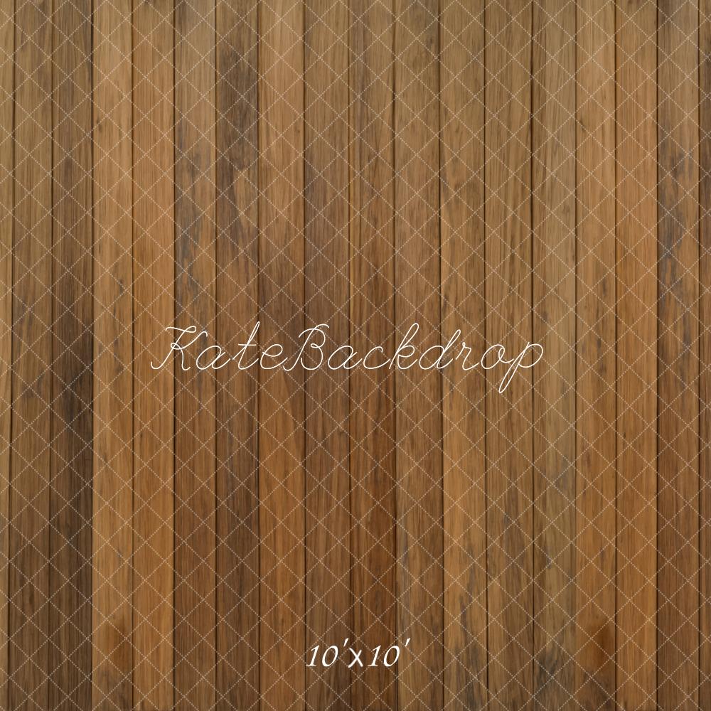 Kate Light Brown Wooden Floor Backdrop Designed by Kate Image