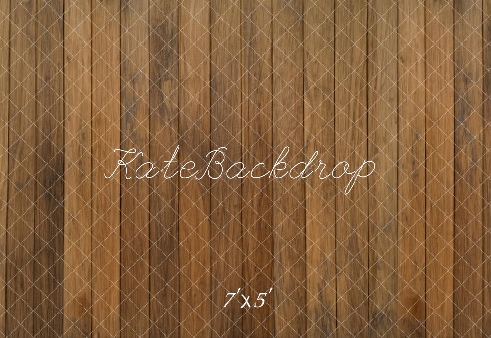 Kate Light Brown Wooden Floor Backdrop Designed by Kate Image