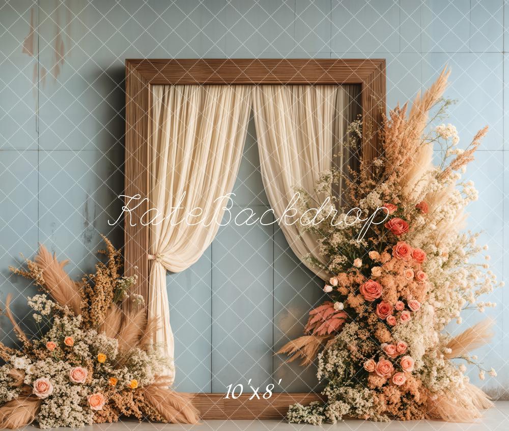 Fondo de Boda Floral Boho diseñado por Emetselch