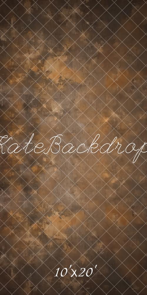 Kate Abstract Brown Vintage Texture Backdrop Designed by Emetselch