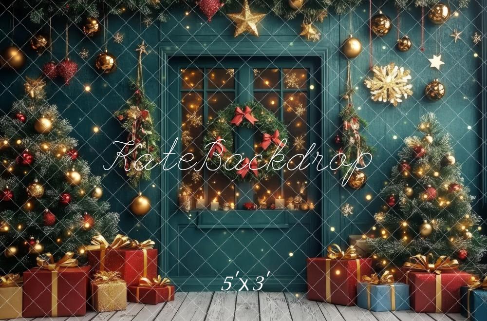 Kate Christmas Tree Window Gifts Decor Backdrop Designed by Lidia Redekopp