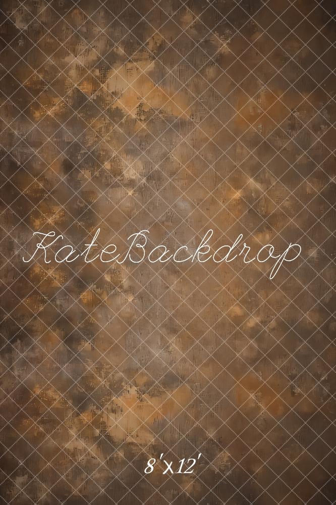 Kate Abstract Brown Vintage Texture Backdrop Designed by Emetselch