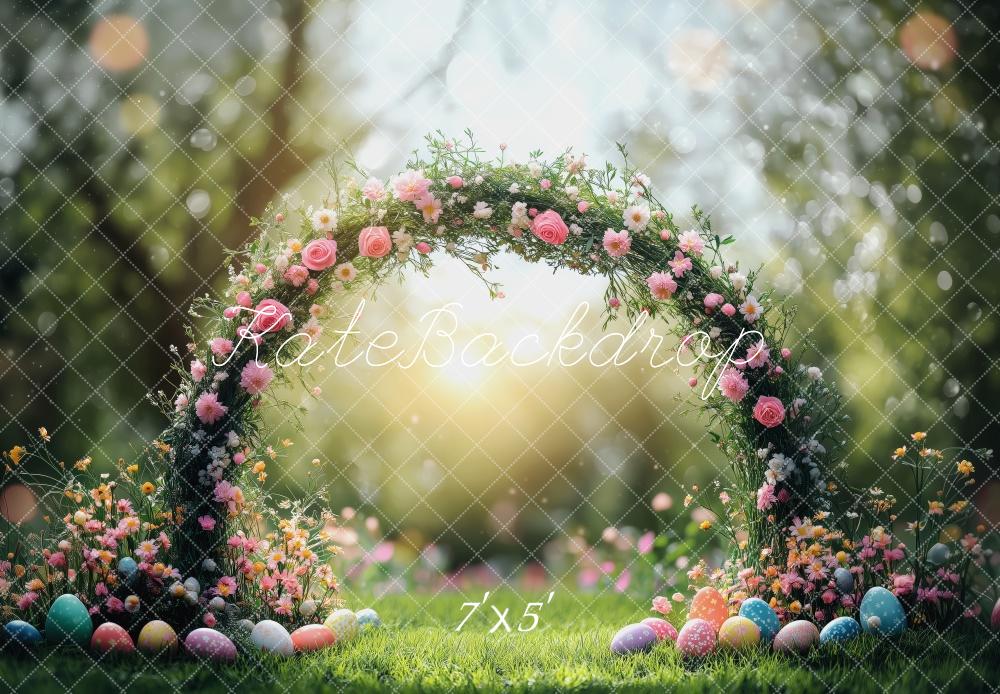 Kate Easter Garden Flower Arch Backdrop Designed by Patty Roberts