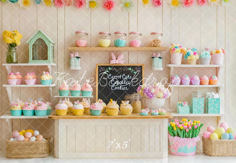 Kate Easter Cupcake Shop Backdrop Designed by Patty Roberts