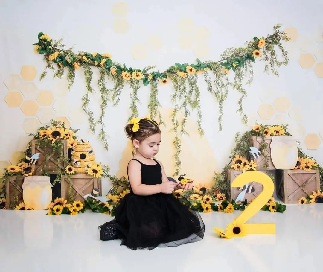 Kate Country Sunflowers Backdrop Designed by Mandy Ringe Photography