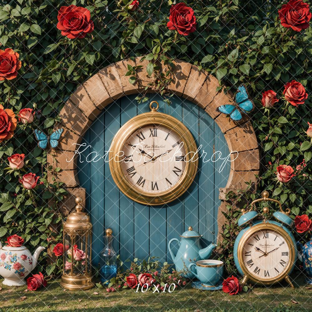 Orologio Vintage da Giardino Background