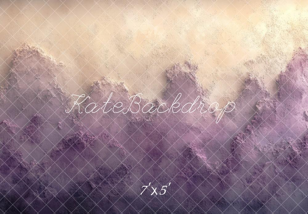 Kate Purple Abstract Texture Wall Backdrop Designed by Mini MakeBelieve