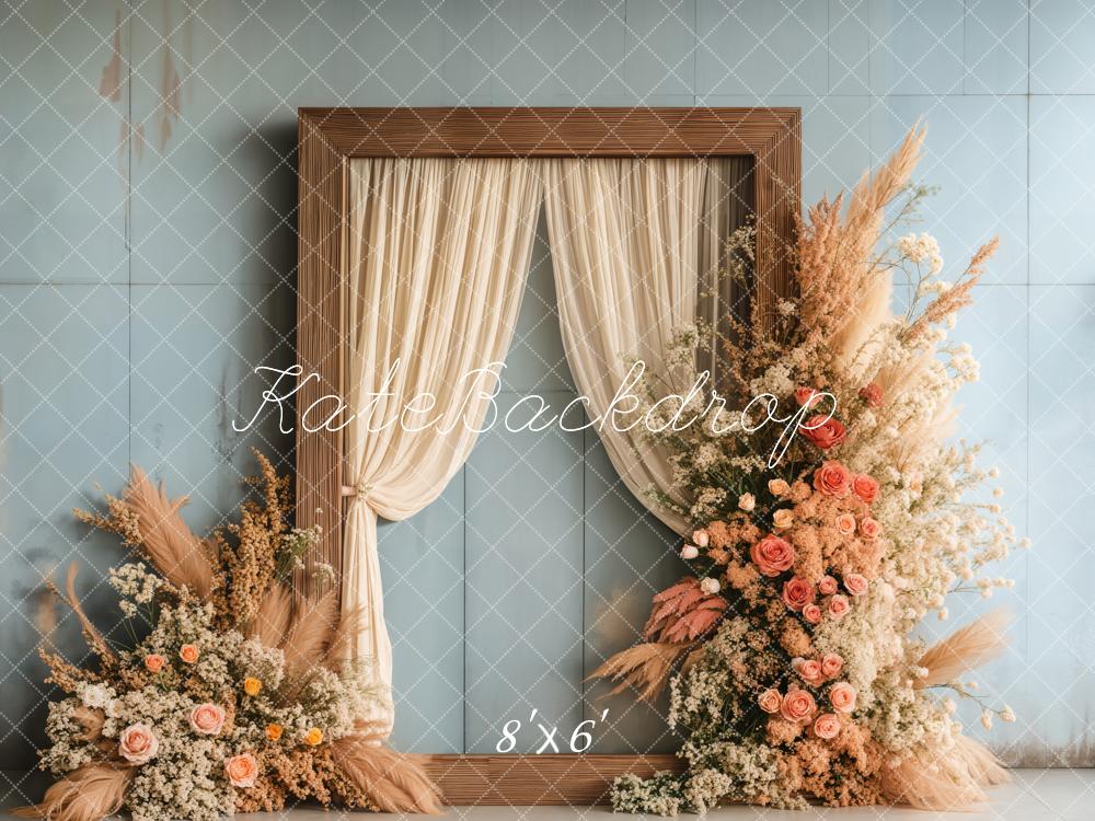 Fondo de Boda Floral Boho diseñado por Emetselch