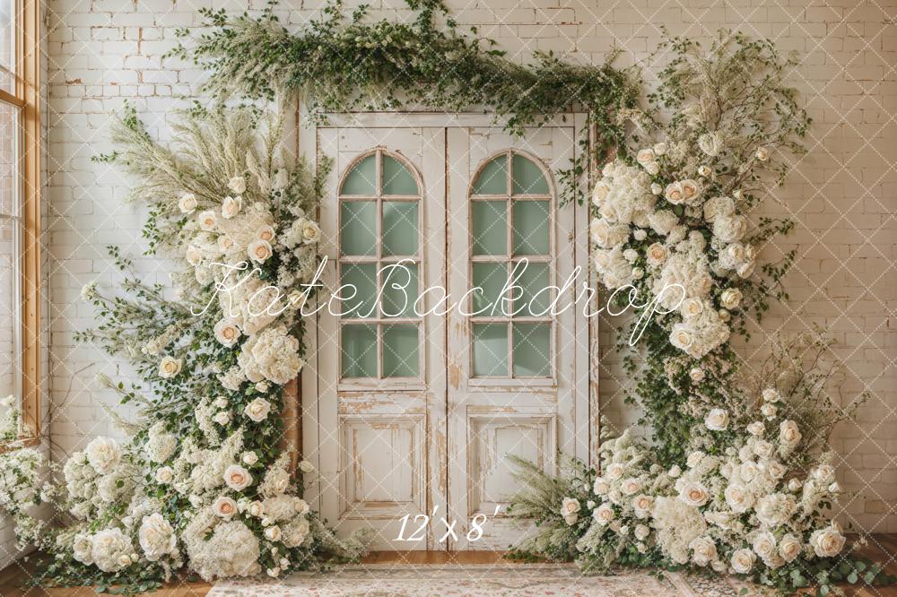 Lightning Deal #5  Kate Spring Wedding Floral Door Backdrop Designed by Emetselch