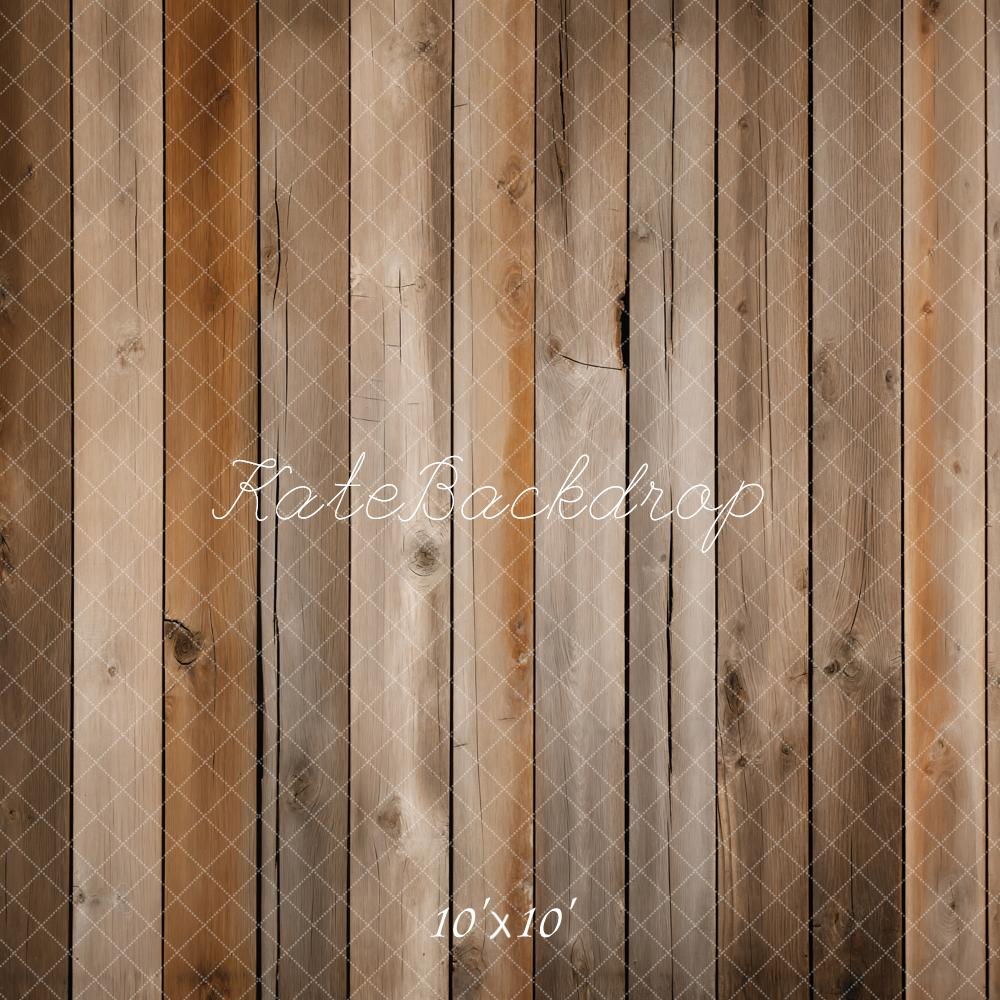 Kate Brown Old Wooden Floor Backdrop Designed by Kate Image