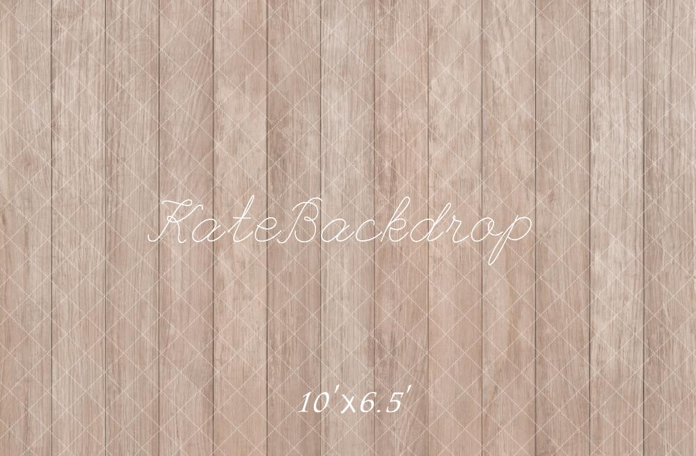 Kate Rustic Wooden Plank Texture Floor Backdrop Designed by Kate Image