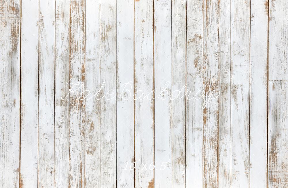 Kate White Retro Wood Floor Backdrop Designed by Kate Image