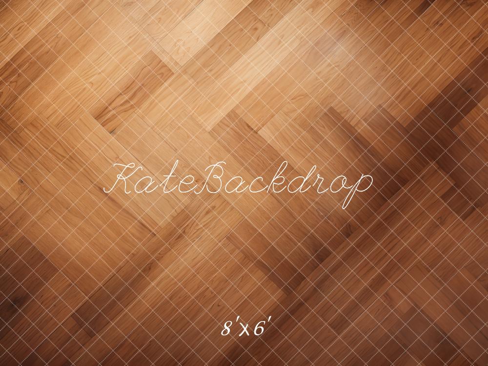 Kate Wooden Texture Floor Backdrop Designed by Kate Image