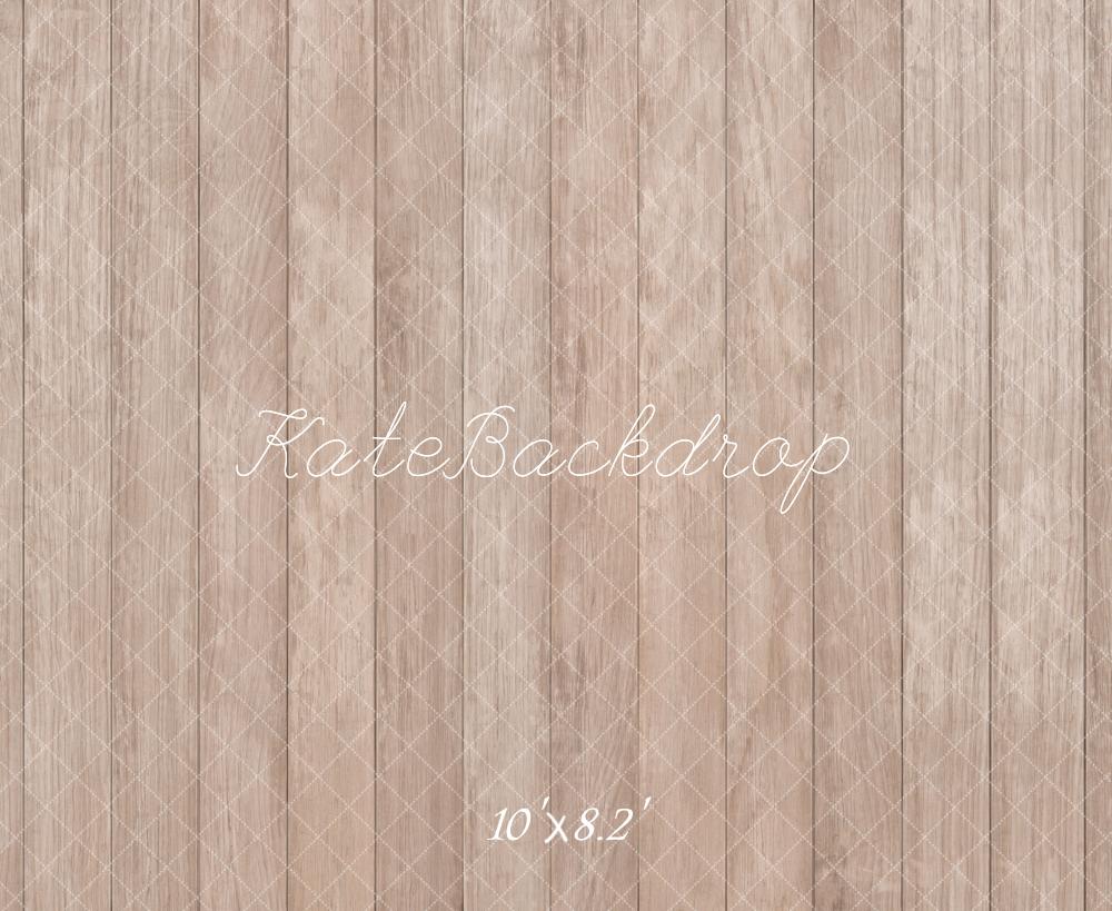 Kate Rustic Wooden Plank Texture Floor Backdrop Designed by Kate Image