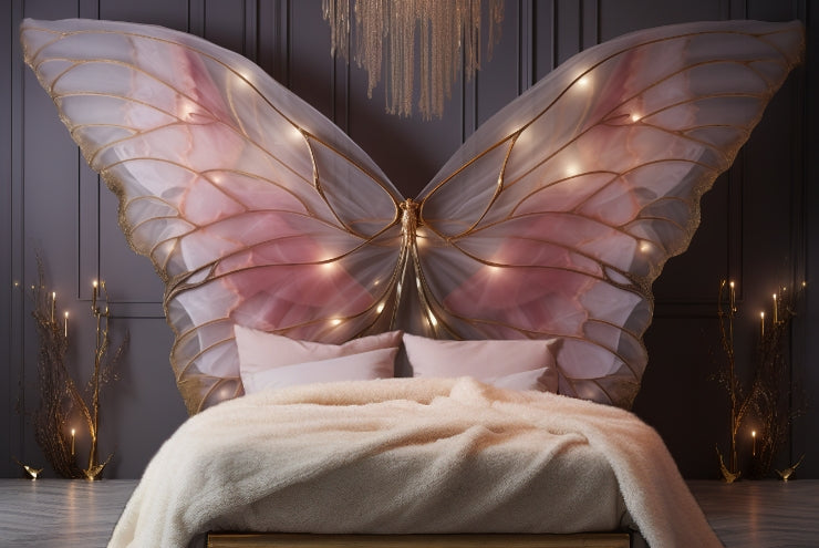 Butterfly headboard outlet