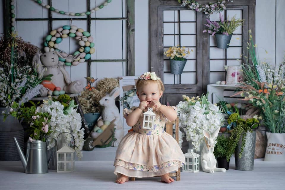 Kate Easter\Spring Floral Archway Backdrop Designed By Rose Abbas - Kate Backdrop