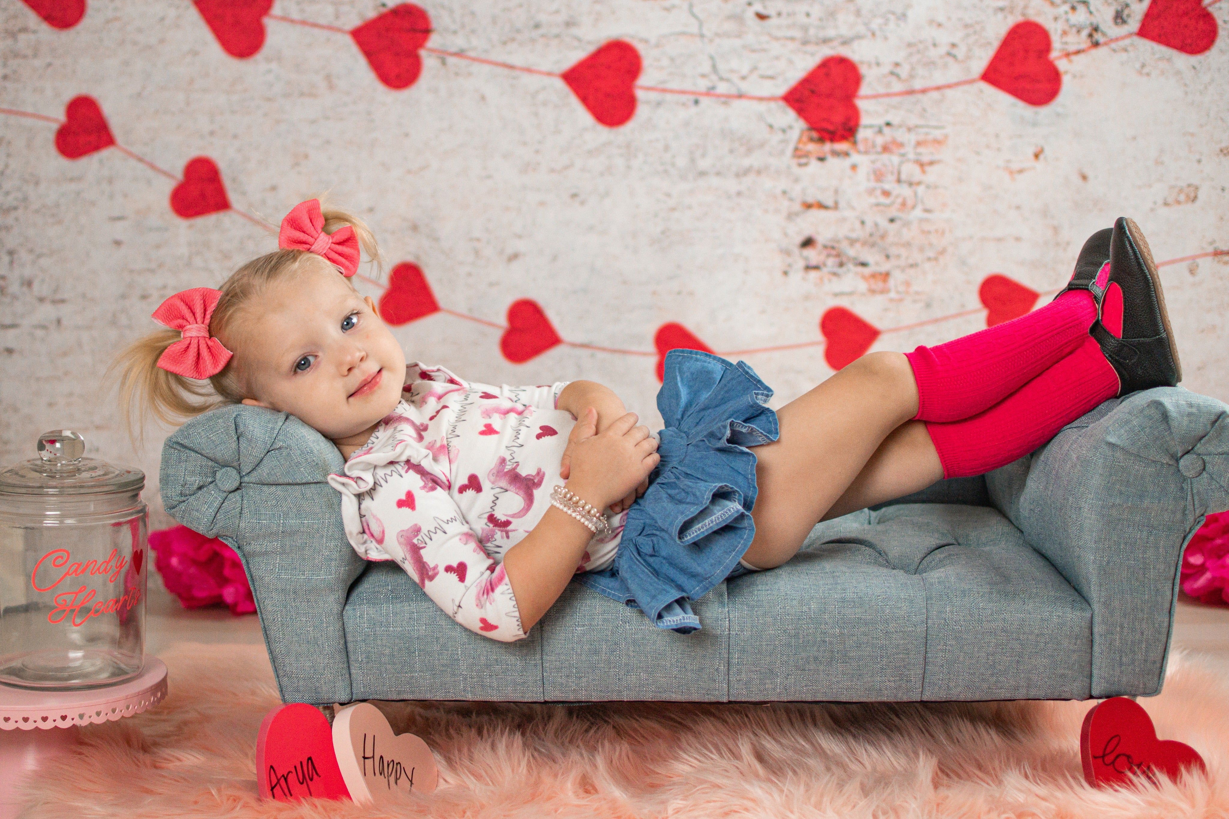 Kate Valentine's Day Backdrop Dilapidated Brick Wall Designed by Chain Photography - Kate Backdrop