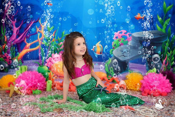 Kate Mermaid Water Summer Backdrop