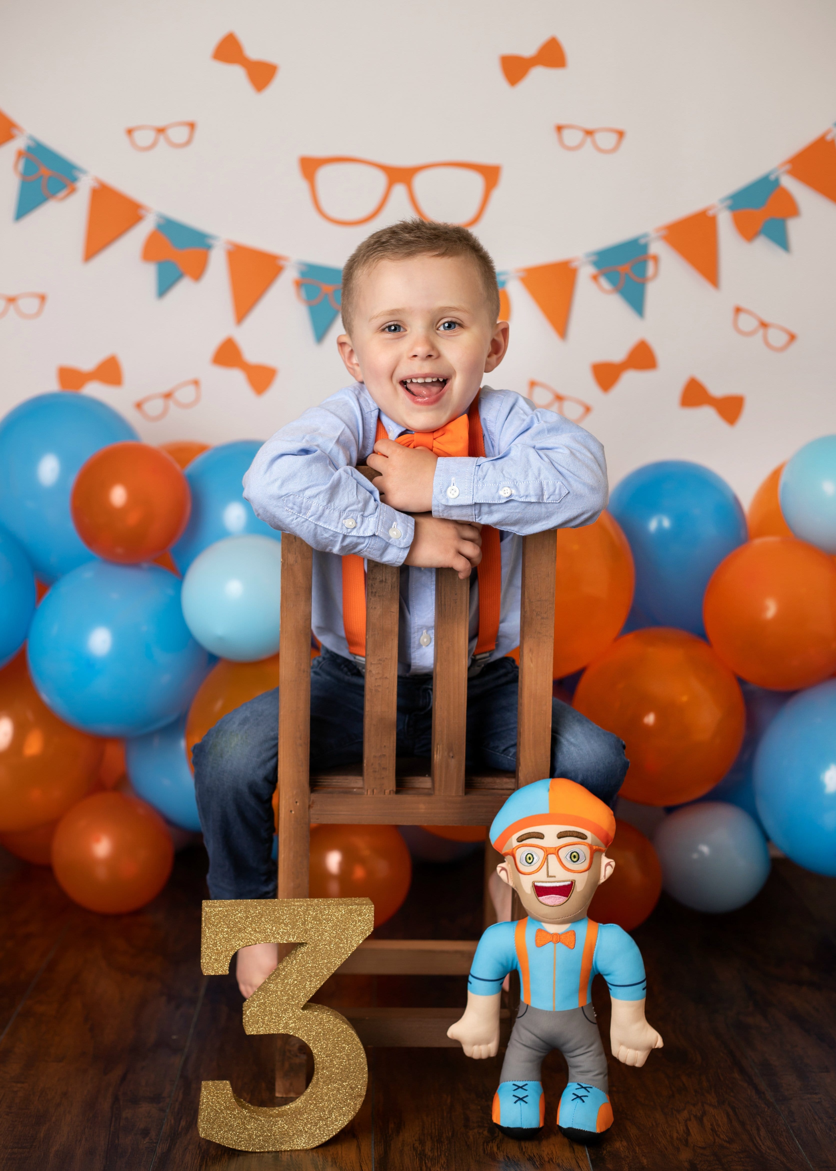 Kate Cake Smash Backdrop Nerd Balloons Designed By Leila Hale - Kate Backdrop