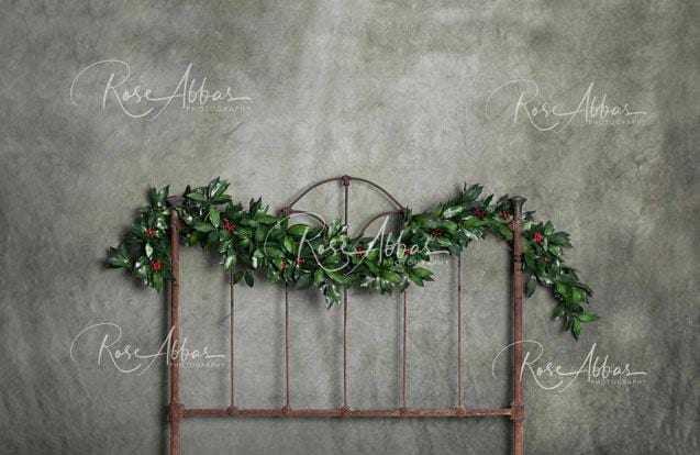 Kate Christmas Holly Bed Backdrop Designed By Rose Abbas - Kate Backdrop