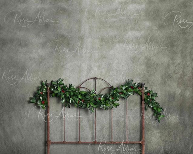 Kate Christmas Holly Bed Backdrop Designed By Rose Abbas - Kate Backdrop