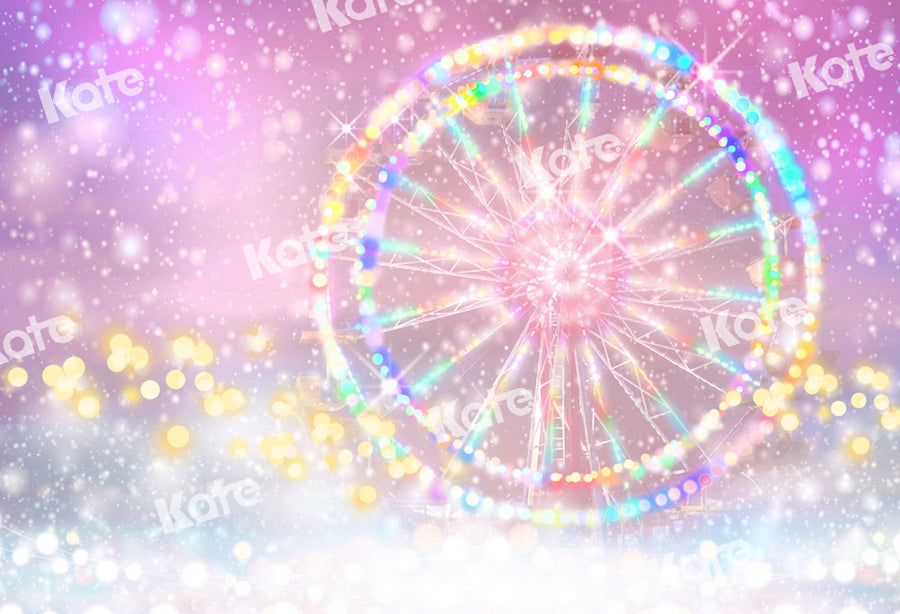 Kate Bokeh Backdrop Fantasy Ferris Wheel for Photography