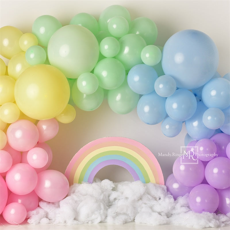 Pastel store ballon arch