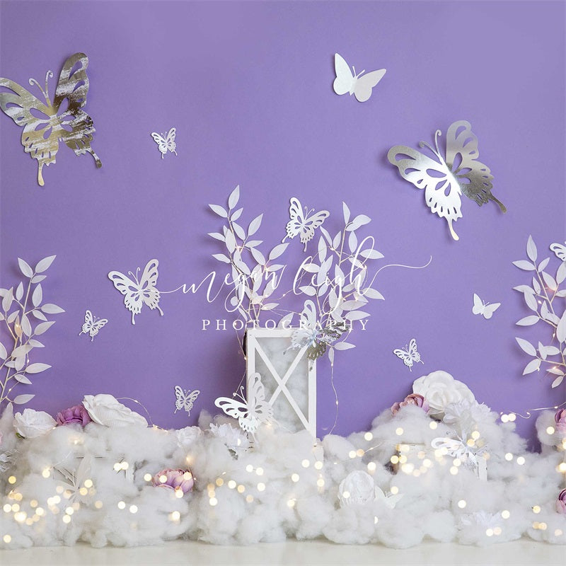Sfondo "Farfalla Ghiacciata" progettato da Megan Leigh Photography