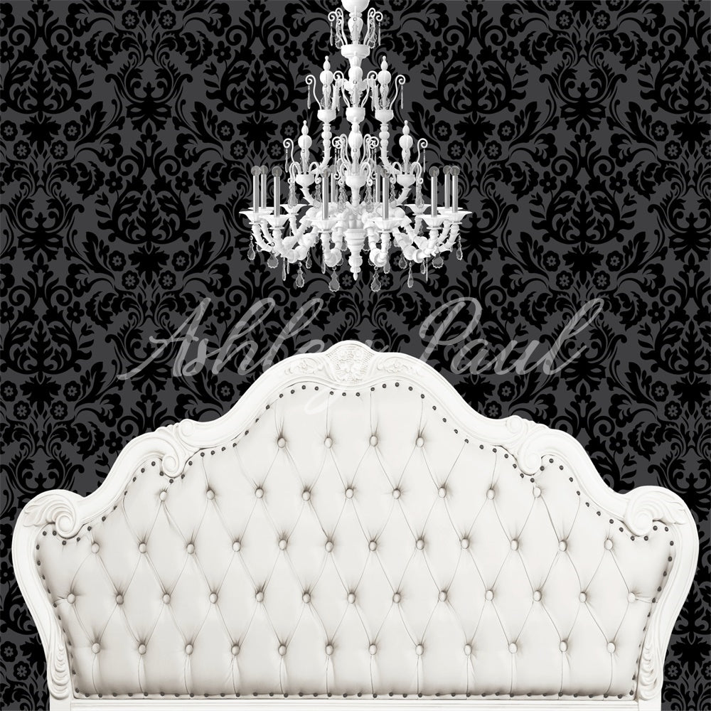 Boudoir Pink Chesterfield Button Back Wallpaper - Special Edition