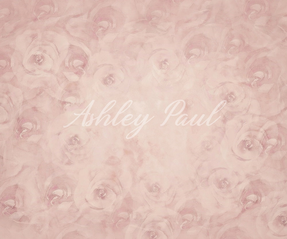Sfondo con fiori rosa progettato da Ashley Paul