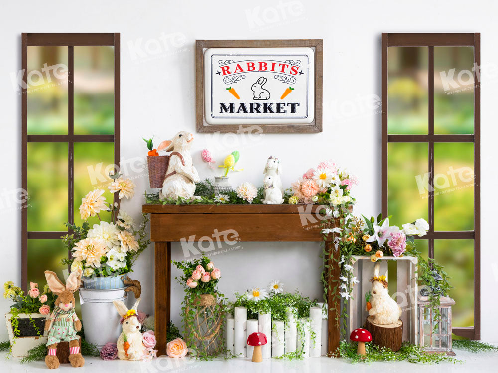 Feria de Flores de Conejo de Pascua Diseñada por Emetselch