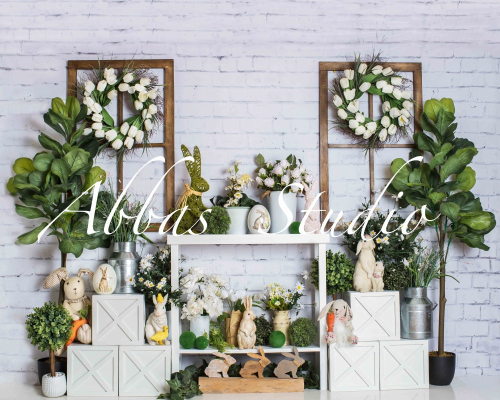 Kate Easter Greens Backdrop Designed by Abbas Studio