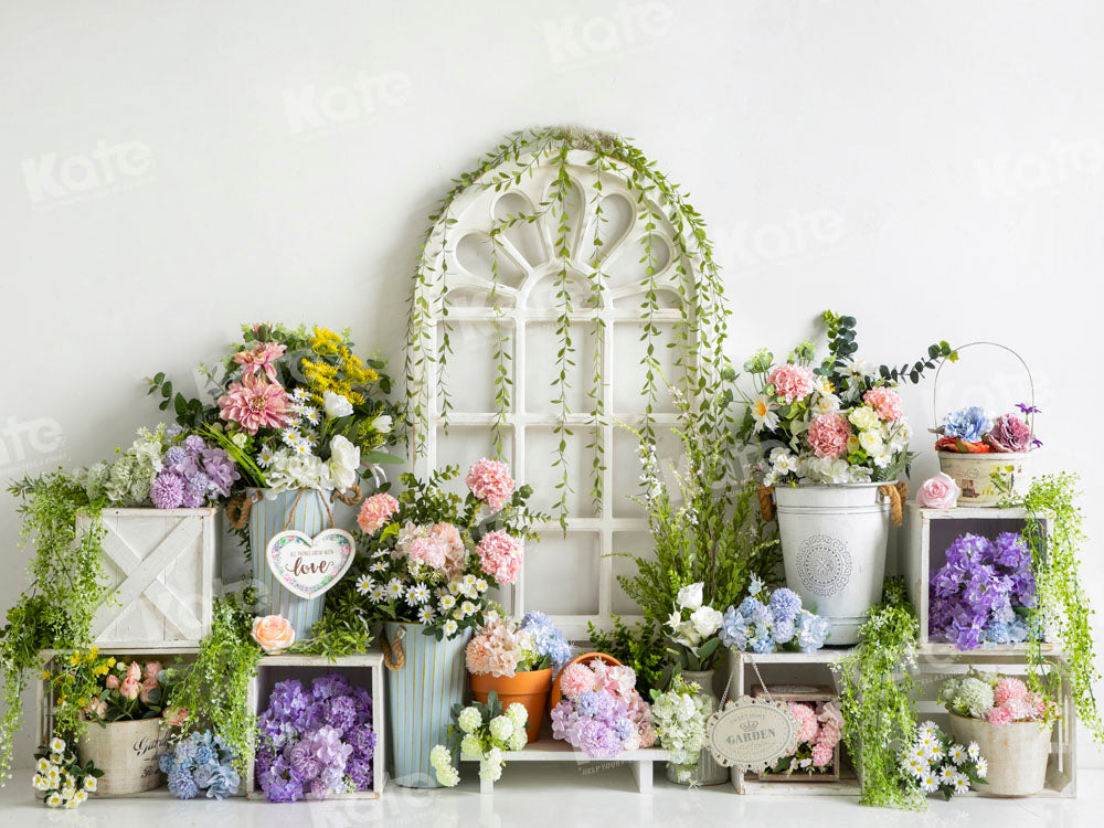 Kate Spring Flower Garden Backdrop Designed by Emetselch